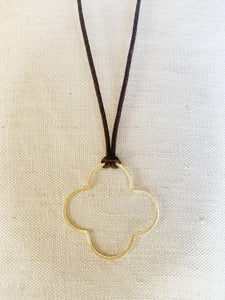 Pendant on Cord necklace