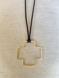 Pendant on Cord necklace