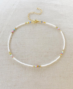 Sprinkle Stripe choker