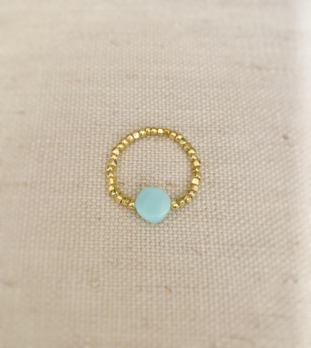 Blue Dot ring