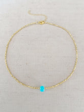 Load image into Gallery viewer, Single Sea Stone Choker