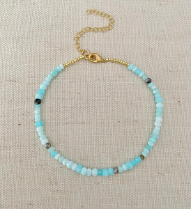 Sea Stone anklet